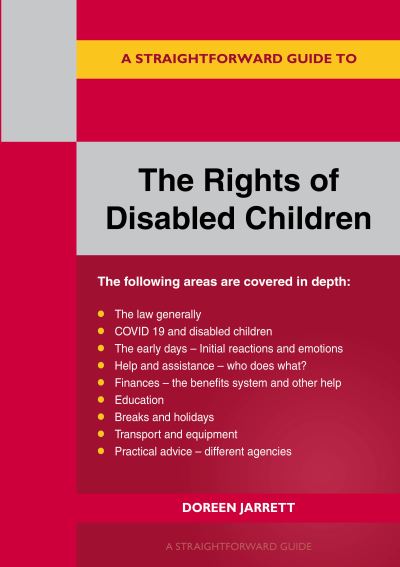 Cover for Doreen Jarrett · The Rights of Disabled Children (Paperback Book) (2021)