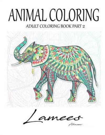 Cover for Lamees Alhassar · Animal Coloring (Paperback Book) (2017)