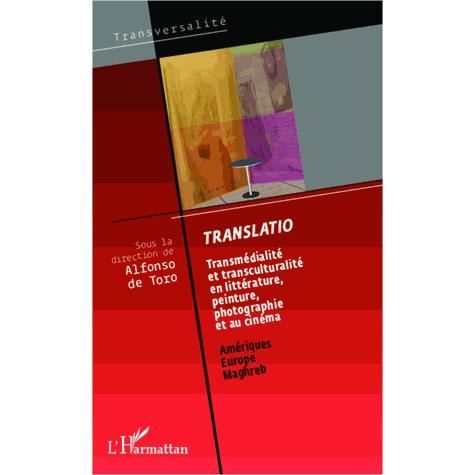 Cover for Alfonso De Toro · Translatio (Paperback Book) (2020)