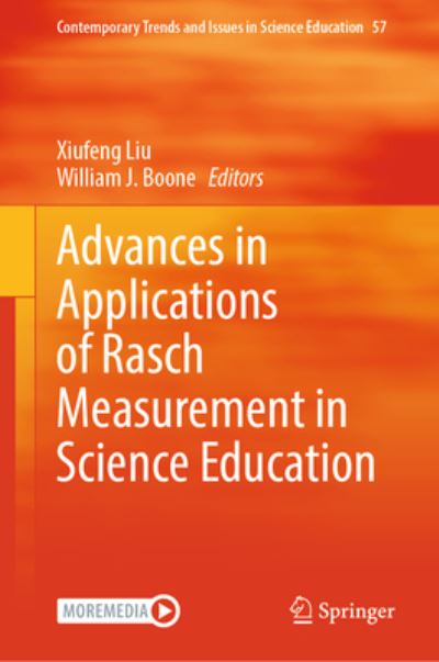 Cover for Xiufeng Liu · Advances in Applications of Rasch Measurement in Science Education - Contemporary Trends and Issues in Science Education (Hardcover Book) [2023 edition] (2023)