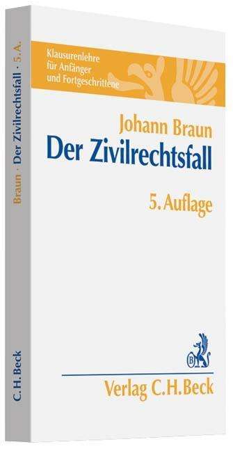 Cover for Johann Braun · Zivilrechtsfall (Book)