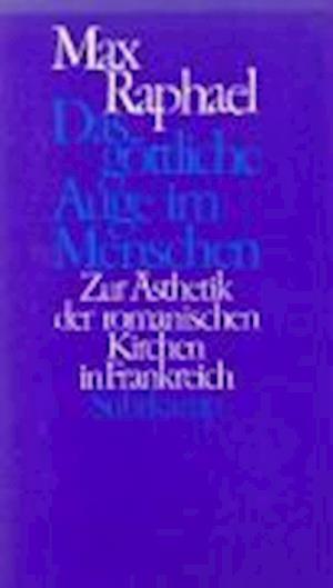 Cover for Max Raphael · GÃ¶ttliche Auge Im Menschen (Book)