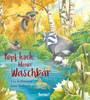 Cover for Lea Käßmann · Kopf hoch, kleiner Waschbär - ein Bilderbuch für Kinder ab 2 Jahren (Hardcover Book) (2021)