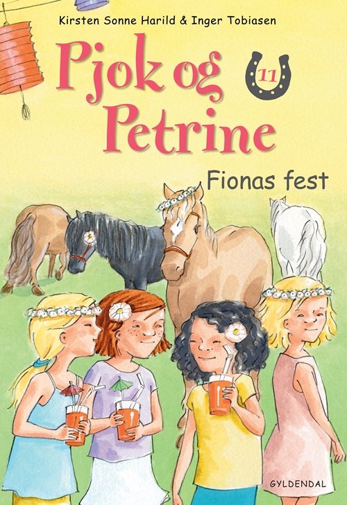 Cover for Kirsten Sonne Harild · Pjok og Petrine: Pjok og Petrine 11 - Fionas fest (Innbunden bok) [1. utgave] [Indbundet] (2011)