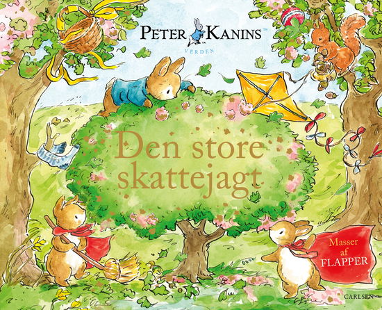 Cover for Beatrix Potter · Peter Kanin: Peter Kanin - Den store skattejagt (Kartonbuch) [1. Ausgabe] (2024)