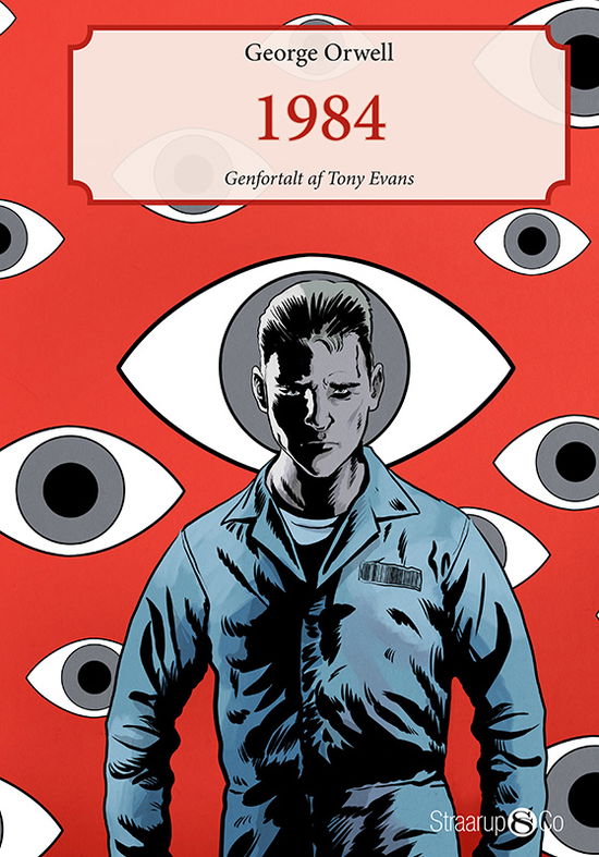 Cover for Tony Evans George Orwell · Letlæste klassikere: 1984 (Hardcover Book) [1. wydanie] (2023)