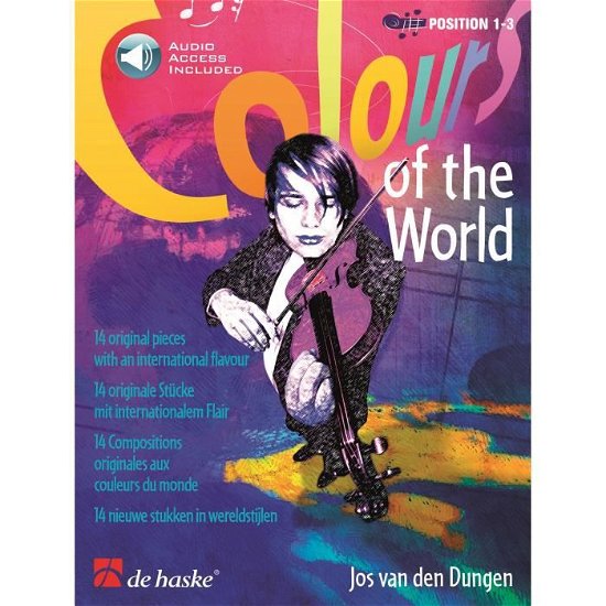 Cover for Colours of the World: 14 Contemporary Pieces from Around the World (Book) (2022)