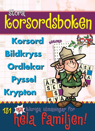 Cover for Bokförlaget Semic · Stora korsordsboken 19 (Book) (2023)