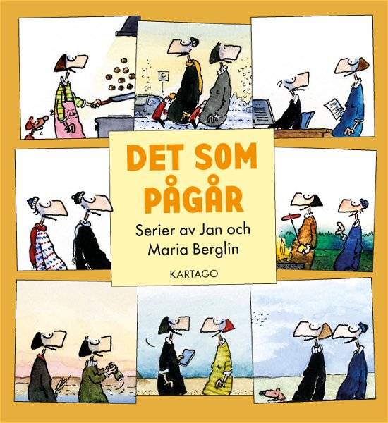 Cover for Jan Berglin · Det som pågår (Buch) (2024)