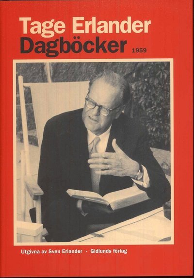 Cover for Tage Erlander · Dagböcker 1959 (Bound Book) (2009)