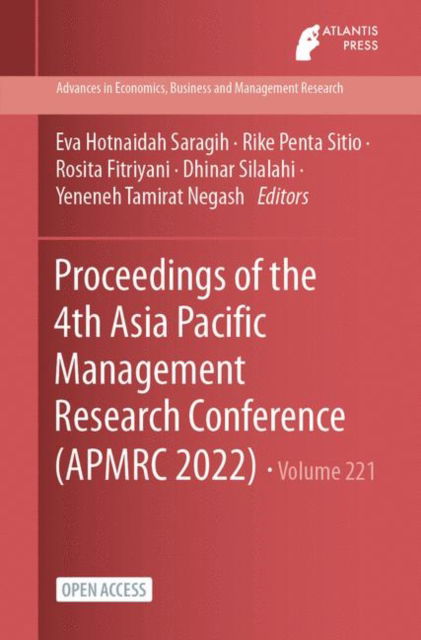 Cover for Proceedings of the 4th Asia Pacific Management Research Conference (APMRC 2022) (Paperback Book) (2023)