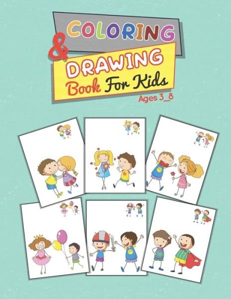 Cover for Life Art · Coloring &amp; Drawing Book for Kids Ages 3-8 (Pocketbok) (2020)