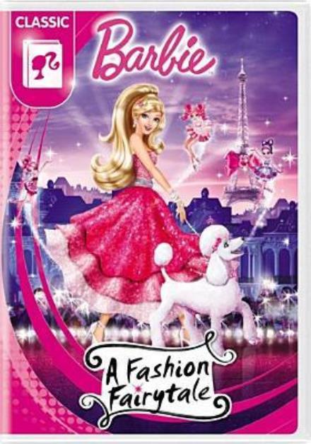 Cover for Barbie: a Fashion Fairytale (DVD) (2017)