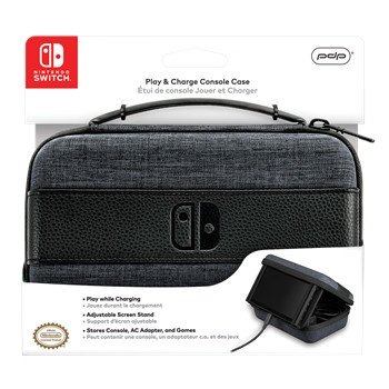 Cover for Switch · Official Switch Play &amp; Charge Console Case For Swi (Leksaker)