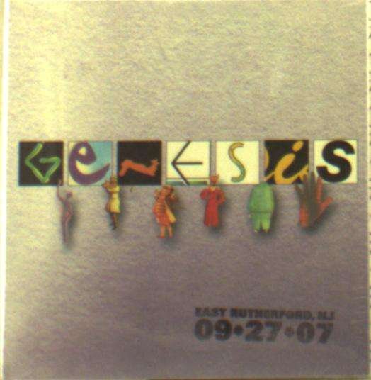 Cover for Genesis · Live - September 27 07 - East (CD) (2019)