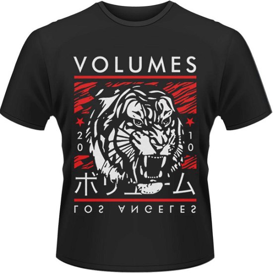 Cover for Volumes · Volumes: Tiger (T-Shirt Unisex Tg. S) (N/A) [size S] [Black edition] (2015)