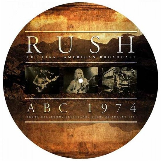 Cover for Rush · Abc 1974 (12&quot;) [Picture Disc edition] (2016)
