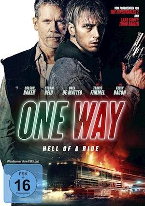 Cover for Baker,colson (Aka Machine Gun Kelly) / Bacon,kevin/+ · One Way-hell of a Ride (DVD) (2022)