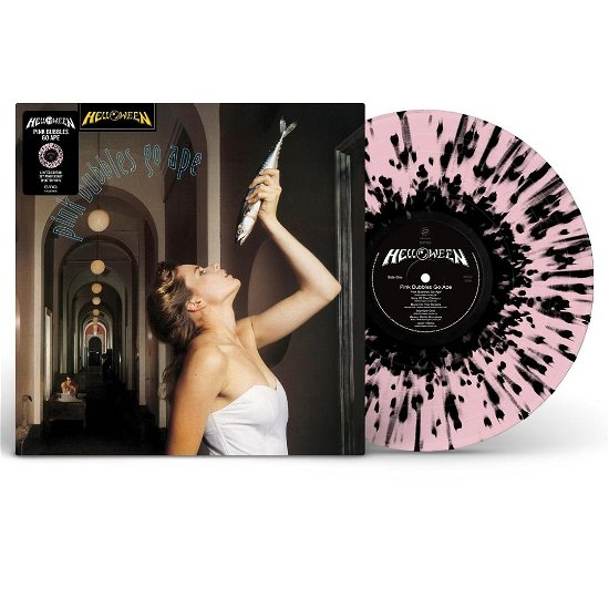 Helloween · Pink Bubbles Go Ape (LP) [30th Anniversary Pink & Black Splatter Vinyl edition] (2021)