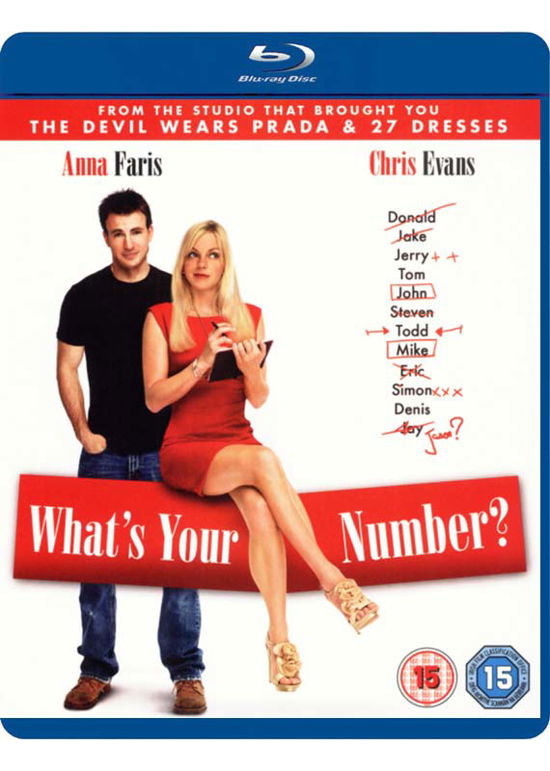 Cover for What's Your Number? · Whats Your Number (Blu-Ray) (2012)