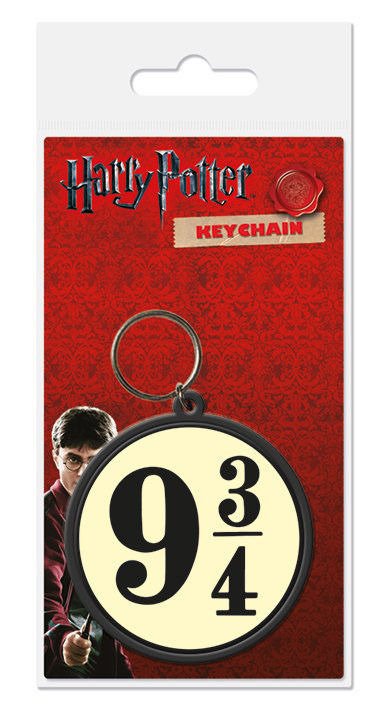 Harry Potter - 9 And Three Quarters Rubber Keyring (Home Product) - Harry Potter - Merchandise - PYRAMID - 5050293384757 - 7. februar 2019