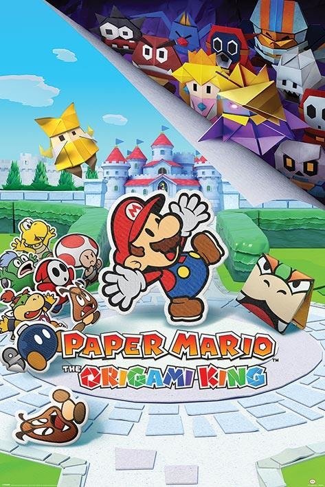 Cover for Nintendo: Pyramid · Paper Mario - The Origami King (Poster Maxi 61X91,5 Cm) (MERCH)
