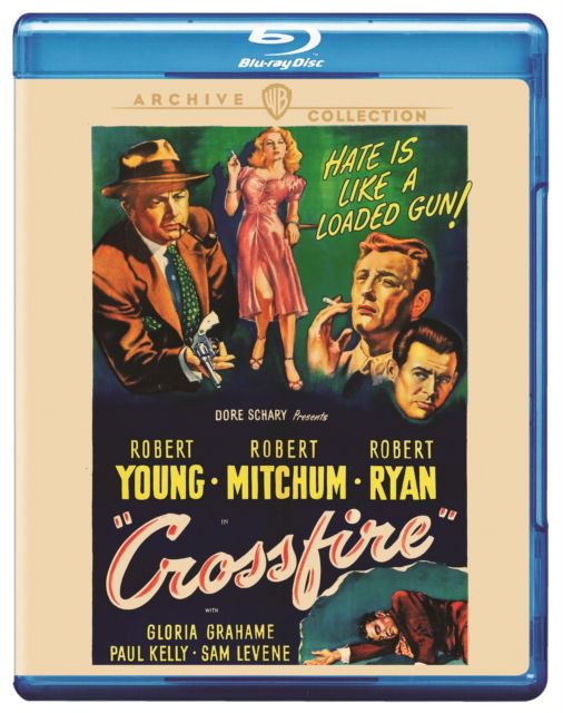 Cover for Edward Dmytryk · Crossfire (Blu-Ray) (2024)