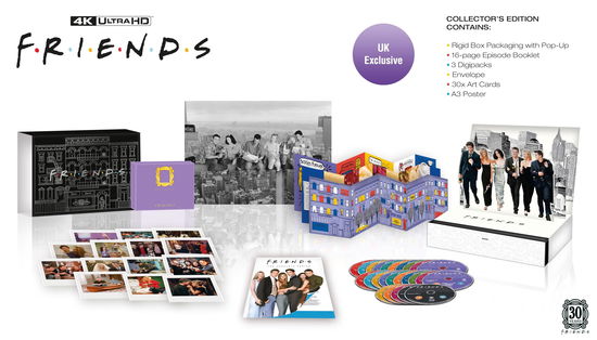 Cover for Friends Seasons 1 to 10 Complete Collection Limited Collectors Edition (4K Ultra HD) (2024)