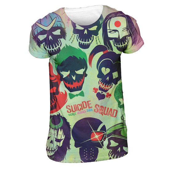 Dc Comics: Suicide Squad: Poster Black (T-Shirt Unisex Tg. L) - Suicide Squad - Merchandise -  - 5054015234757 - 