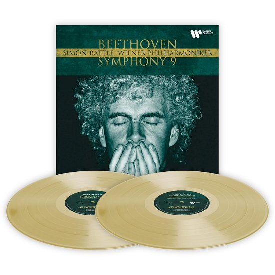 Cover for Wiener Philharmoniker / Simon Rattle · Beethoven: Symphony No. 9 &quot;Choral&quot; - for RSD 2024 [200th Anniversary of the World Premiere in Vienna on 7 May 1824] (2lp Red &amp; Gold Vinyl) (LP) [Limited edition] (2024)