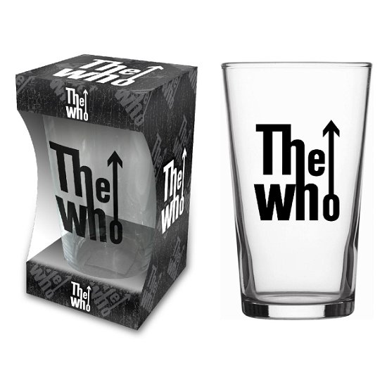 Classic Logo (Beer Glass) - The Who - Merchandise - PHM - 5055339782757 - 28. oktober 2019