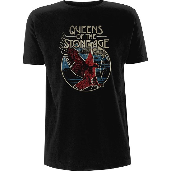 Queens Of The Stone Age Unisex T-Shirt: Eagle - Queens Of The Stone Age - Merchandise -  - 5056012022757 - 