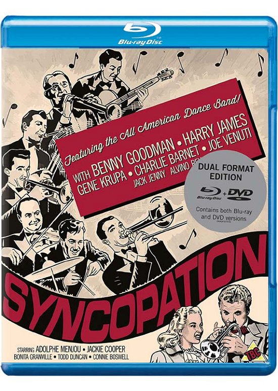 Syncopation Blu-Ray + - SYNCOPATION Eureka Classics Dual Format Bluray  DVD - Film - Eureka - 5060000703757 - 16. marts 2020