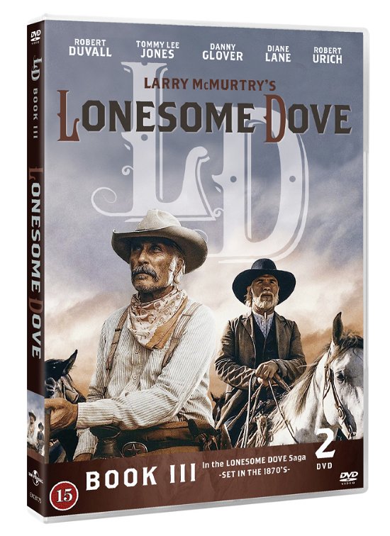 Cover for Lonesome Dove (mini Series â 2 Dvd Box · Lonesome Dove (DVD) (2023)