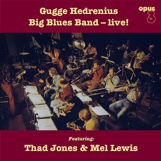 Cover for Gugge Hedrenius Big Blues Band · Live! (LP) (2025)