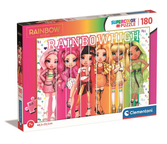 Clementoni Legpuzzel Super Color Rainbow High 180st. - Clementoni - Merchandise -  - 8005125297757 - 