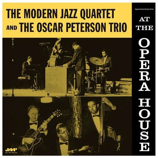 Cover for Peterson,oscar / Modern Jazz Quartet · At the Opera (LP) (2016)