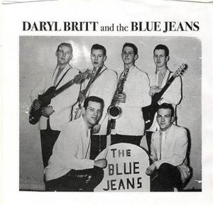 Cover for Daryl Britt &amp; The Blue Jeans · Lover Lover (7 Vinyl Single) (LP)