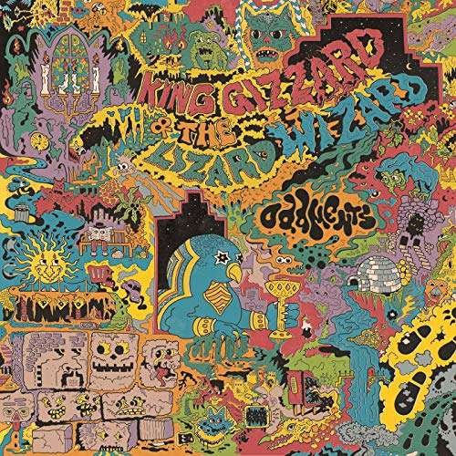 Cover for King Gizzard &amp; the Lizard Wizard · Oddments (CD) [Reissue edition] (2018)