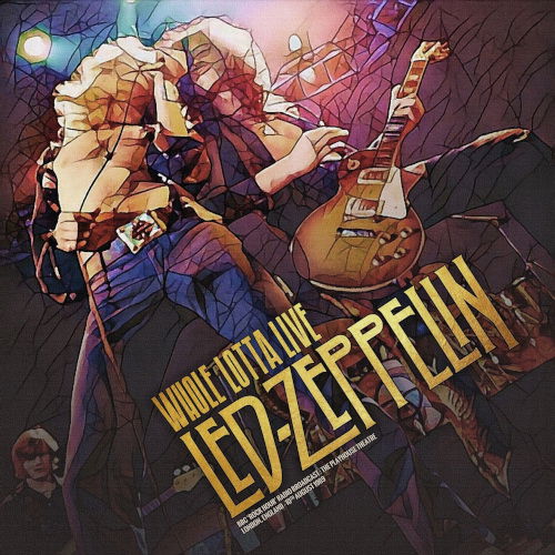 Cover for Led Zeppelin · Whole Lotta Live (LP) (Coloured Vinyl) (LP) (2024)