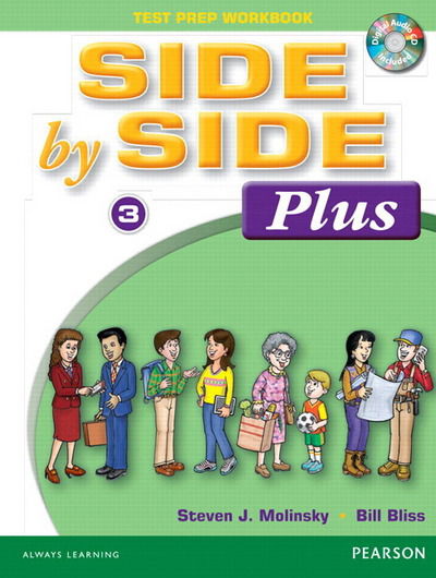 Cover for Steven Molinsky · Side By Side Plus 3 Test Prep Workbook with CD (Book) (2017)