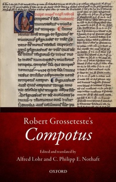Cover for Robert Grosseteste's: Compotus (Hardcover Book) (2019)