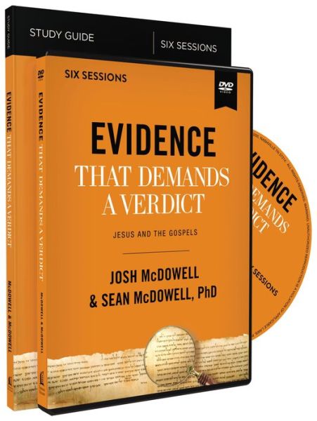 Cover for Josh McDowell · Evidence That Demands a Verdict Study Guide with DVD: Jesus and the Gospels (Taschenbuch) (2019)