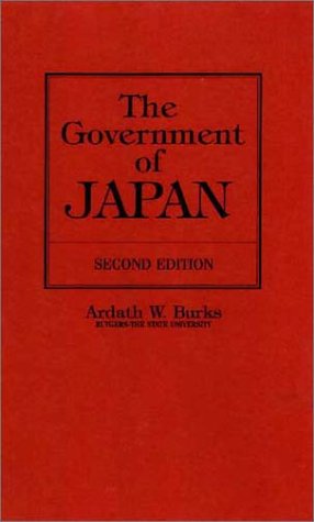 Cover for Ardath W. Burks · The Government of Japan (Innbunden bok) [New edition] (1982)