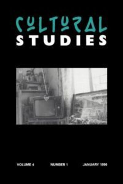 Cover for Fiske John · Cultural Studies: Volume 4, Issue 1 (Paperback Book) (1990)