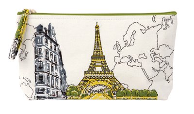 Cover for Galison · Paris Eiffel Tower Handmade Pouch (MERCH) (2015)