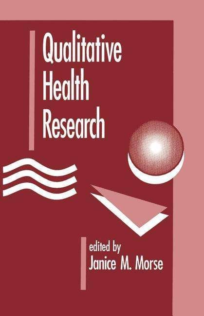 Cover for Janice M Morse · Qualitative Health Research (Pocketbok) (1992)