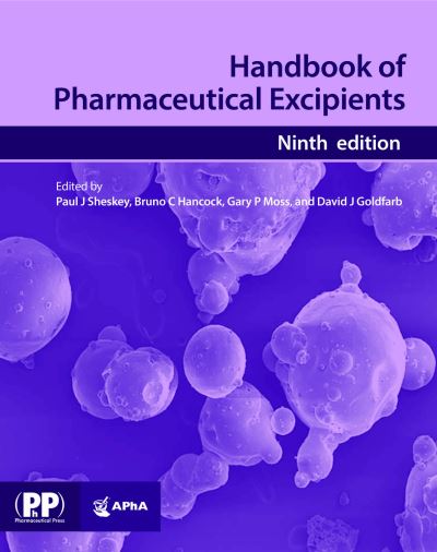 Cover for Paul Sheskey · Handbook of Pharmaceutical Excipients: Edition 9 (Gebundenes Buch) [9th Revised edition] (2020)