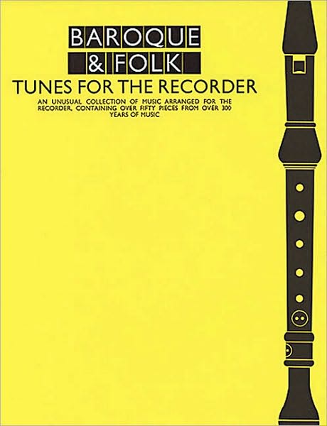 Cover for Leo Alfassy · Baroque and Folk Tunes for the Recorder (Paperback Book) (1992)