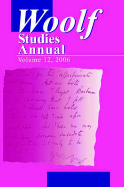 Cover for Mark F Hussey · Woolf Studies Annual 12 (Paperback Book) (2006)